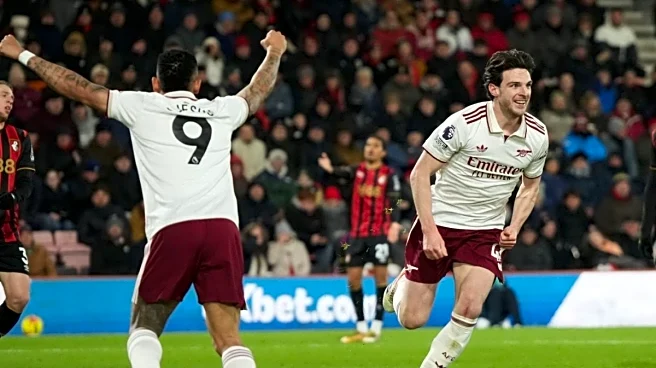 Rice Rice Baby! Gunners Star Brace Helps Arsenal Go Six Clear At The Top With Win Over...