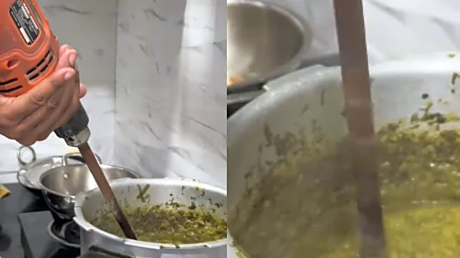 Punjabi Man Uses Drill Machine To Stir Sarson Ka Saag In Cooker: ‘Desi Blender With Jugaad Innovation’
