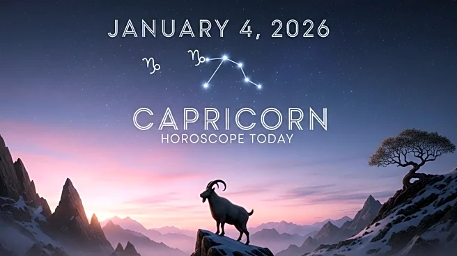 Capricorn Horoscope Today, January 4, 2026