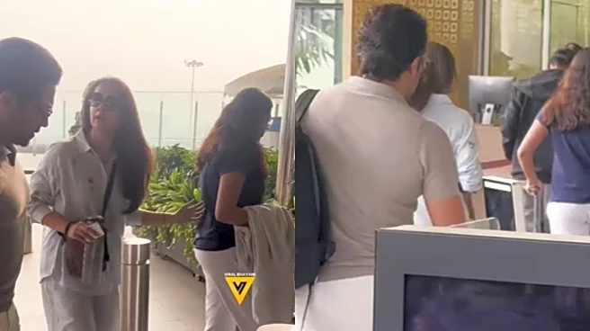 Suriya And Jyothika Make Rare Airport Appearance With Kids, Video Goes Viral | Watch