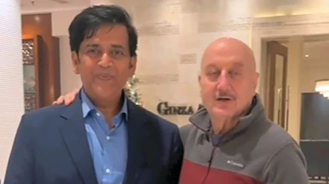 Anupam Kher Calls Ravi Kishan ‘Brilliant Actor’ As He Joins Khosla Ka Ghosla 2 Cast | Watch