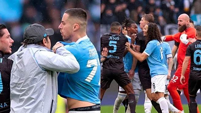Three Red Cards, Seven Minutes: Chaos Erupts As Napoli Sink Lazio | WATCH