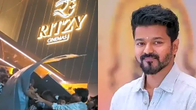 Thalapathy Vijay’s Fans Tear Posters Of Parasakthi Ahead Of Box Office Clash With His Final Film | Video