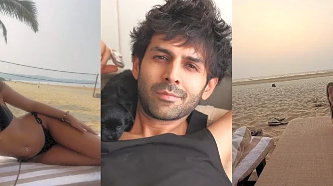 Kartik Aaryan Is Vacationing In Goa With A Mystery Girl? Viral Beach Pics Set Reddit On Fire