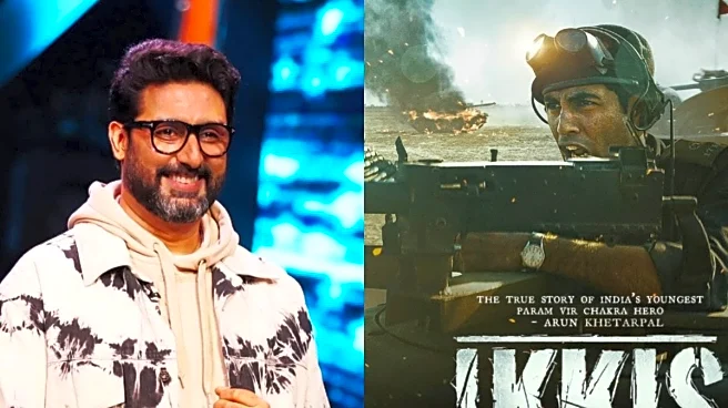 Abhishek Bachchan Congratulates Agastya Nanda For Ikkis Success, Says ‘Your Belief Has Paid Off’