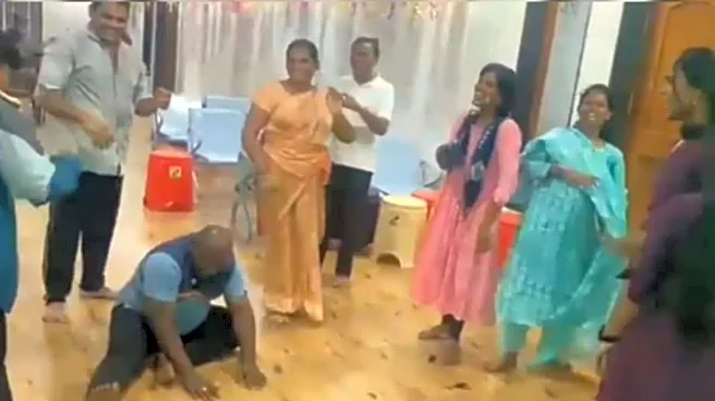 Case Filed Against Andhra's Srisailam Temple Staff For New Year Dance Inside Premises