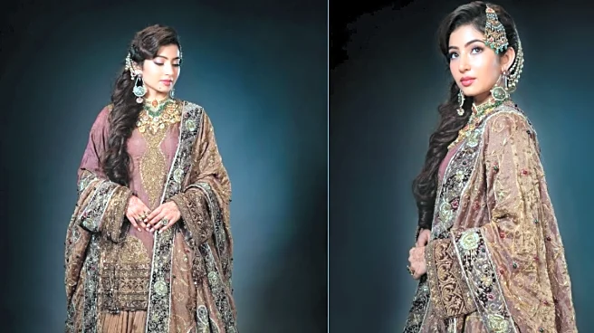 Sara Arjun Revives Mughal-Era Lampi Work In A Regal Dhurandhar Look By Divani