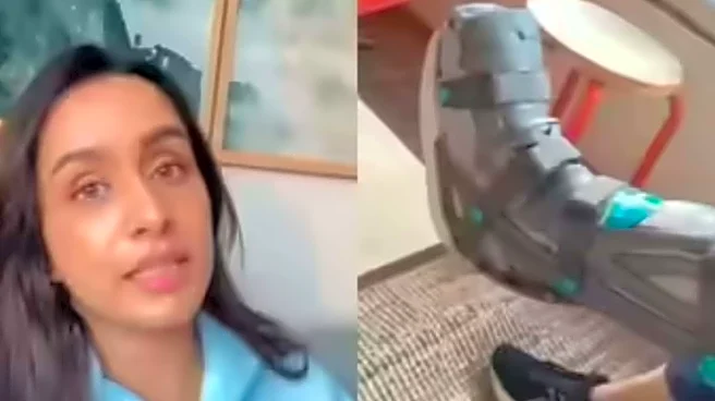 Shraddha Kapoor Spotted In Mumbai After Injury On Eetha Sets