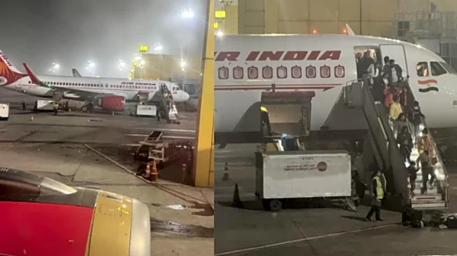 Why Did Air India Passengers On This Flight Deboard From The Right Side?