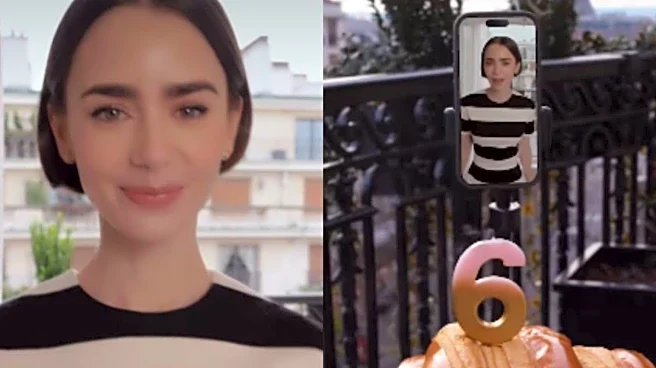 Lily Collins Celebrates As Emily In Paris Gets Renewed For Season 6
