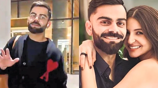 Virat Kohli's Sweater Screams His Love For Anushka Sharma? Viral Photo Grabs Attention