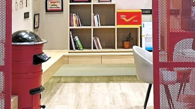 Gen Z Post Office Alert: Surat Institute’s Cafe-Style Branch With Books, Graffiti...And WhatsApp Parcel Pickup | Photos