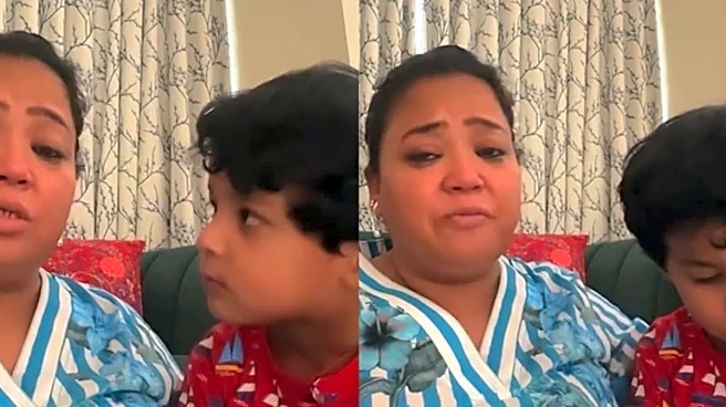 Why Comedian Bharti Singh’s 3-Year-Old Son Wanted To ‘Leave The House’