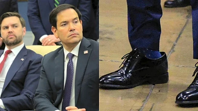 Trump’s Gift Takes Centre Stage As Vance, Rubio Display New Shoes In Oval Office