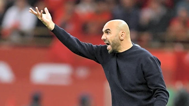 Walid Regragui Urges Morocco 'To Keep Feet On Ground' As Hosts Move Into AFCON Semis For First Time Since...