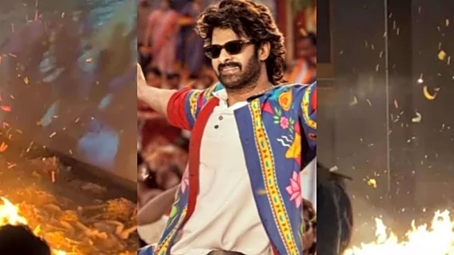 Fans Burn Confetti Inside Odisha Theatre During The Raja Saab Screening, Draw Backlash