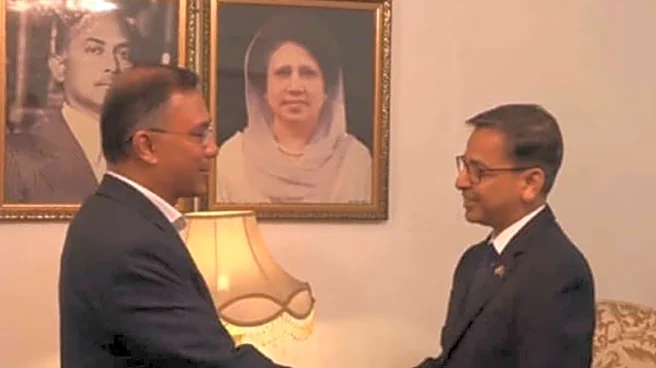 Indian Envoy, BNP Chairman Tarique Rahman Hold Courtesy Meeting In Dhaka