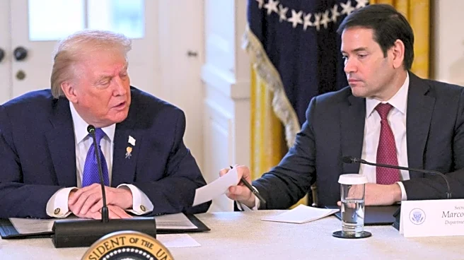 Trump Reads Marco Rubio’s Private Note Aloud During White House Meeting