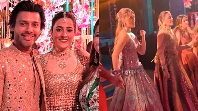 Nupur Sanon And Stebin Ben Make A Sparkling Statement On Their Sangeet Night
