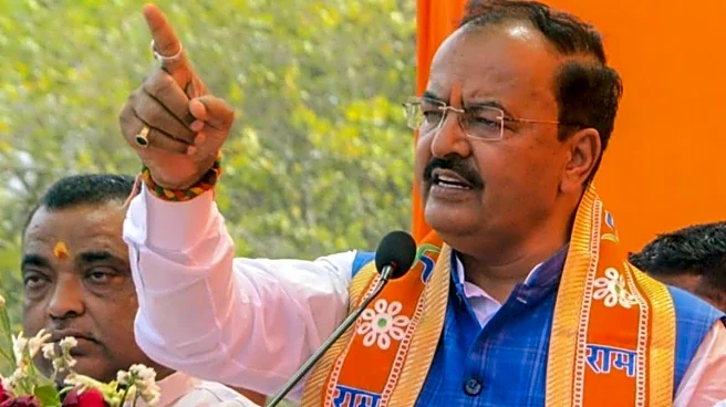 Close Call For UP Deputy CM Keshav Prasad Maurya: Car Crash With Cow Spotlights Stray Animal Menace