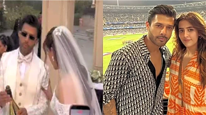 Kriti Sanon's Sister Nupur Sanon And Stebin Ben Are Married | Video From White Wedding In Udaipur Viral