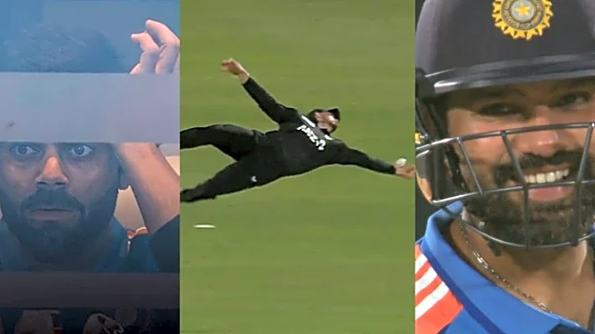 Virat Kohli In Shock After Glenn Phillips' On-Field Act, Rohit Sharma & Shubman Gill Can Only Smile