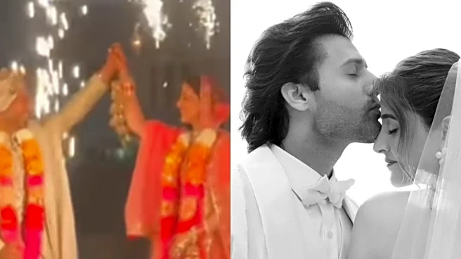 Nupur Sanon And Stebin Ben Get Married In Hindu Ceremony Following White Wedding | First Video