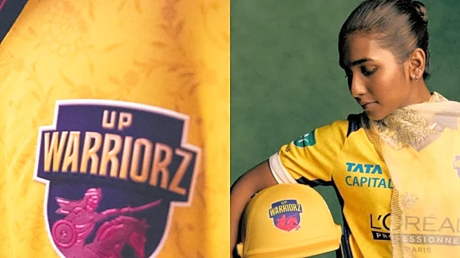 Tradition Meets The Crease: UP Warriorz's New Jersey Showsoff Banarasi Heritage