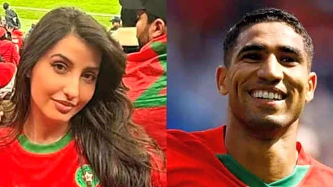Is Nora Fatehi Dating Moroccan Football Star Achraf Hakimi? Find Out