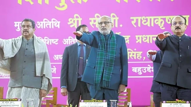 VP Radhakrishnan Inaugurates ‘Drug-Free Campus Campaign’ At Delhi University