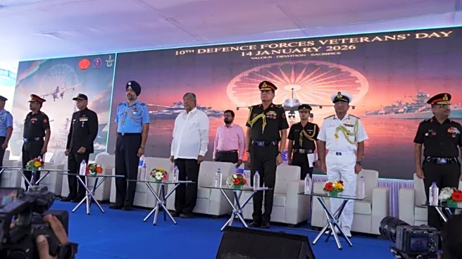 Tri-Service Tribute At Pune Air Force Station As 5,000 Veterans Gather For Veterans Day