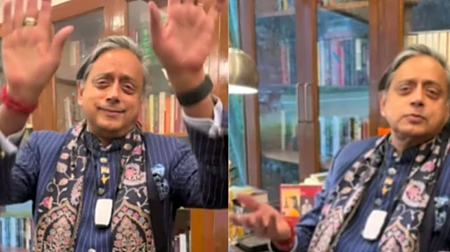 Yes, Shashi Tharoor Is A Swiftie And He’s Vibing To 'The Fate Of Ophelia' Between Meetings