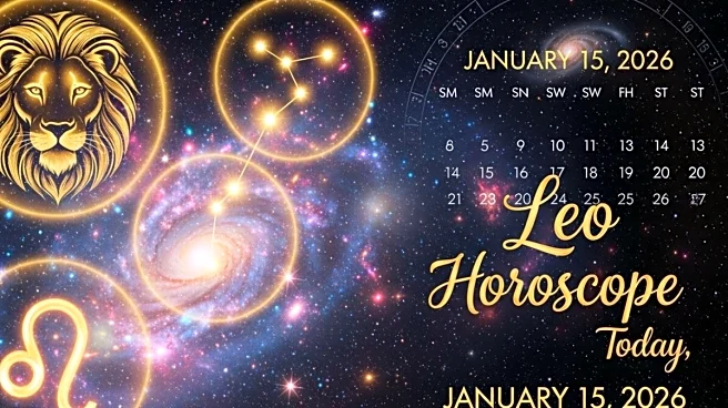 Leo Horoscope Today, January 15, 2026