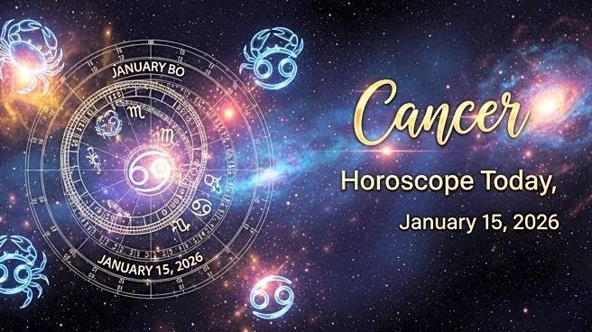 Cancer Horoscope Today, January 15, 2026