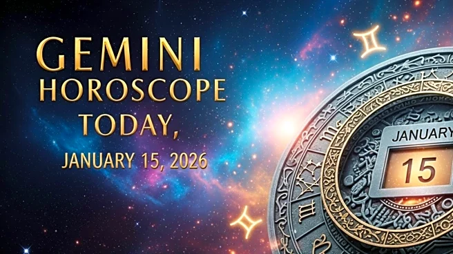 Gemini Horoscope Today, January 15, 2026