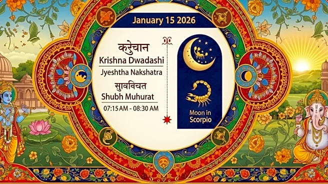 Panchang Today 15 January 2026: Tithi, Nakshatra, Muhurat And Auspicious Timings
