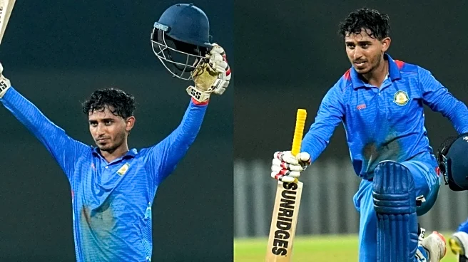Vidarbha's Aman Mokhade Equals Record For Most 100s In One Edition Of Vijay Hazare Trophy