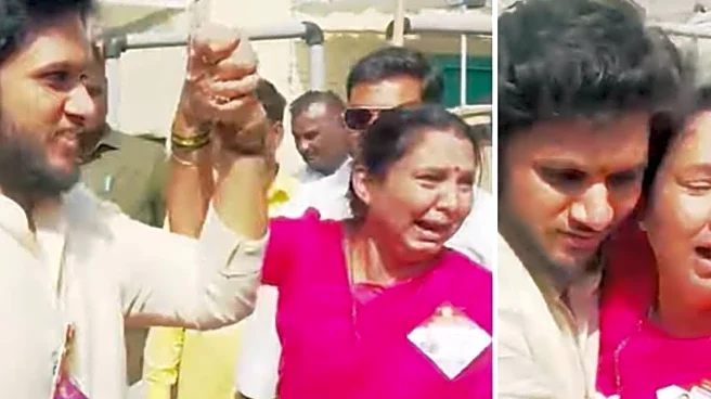 ‘My Jailed Son, Husband & Mother-In-Law Have Won’: Jalgaon Family’s Emotional Celebration Goes Viral
