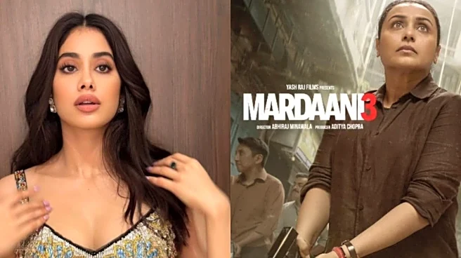 Janhvi Kapoor Calls Rani Mukerji’s Mardaani 3 Character ‘Strongest’, Says ‘Can’t Wait’