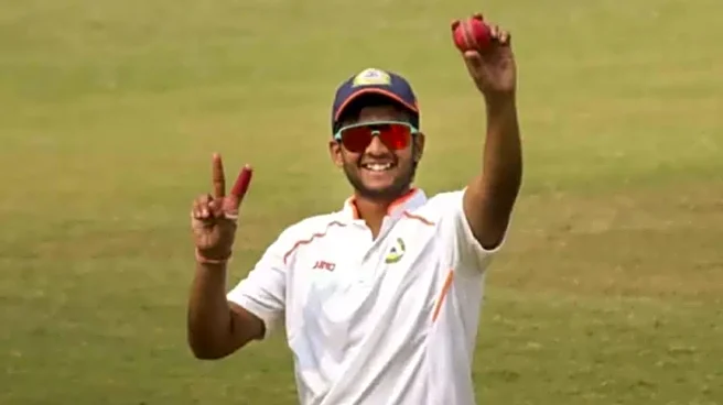 Harsh Dubey To Lead Vidarbha In Ranji Trophy Tie Against Andhra, Faiz Added to Vijay Hazare Final Squad
