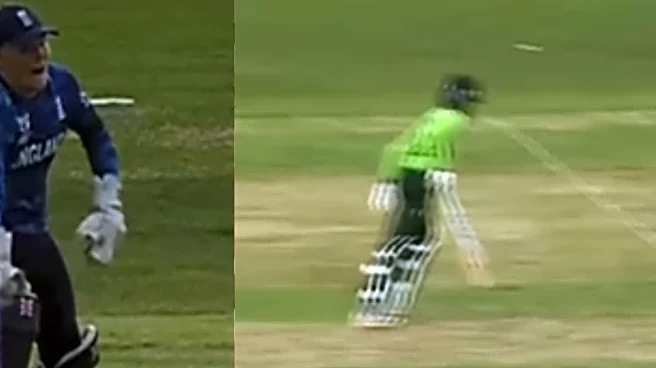 Brain Fart? Pakistan U-19 Batter's Bizarre Run-Out Goes Viral | WATCH