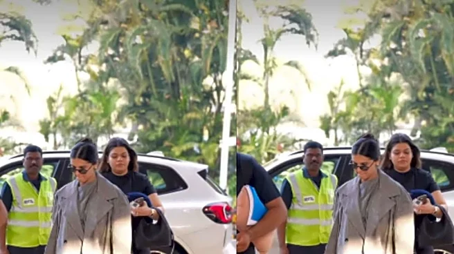 Tara Sutaria Avoids Paparazzi In First Appearance Amid Breakup Rumours