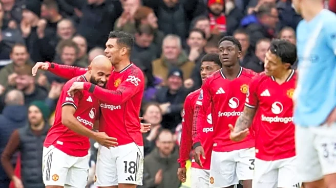 Did The Job On Derby Day! Bryan Mbeumo Strikes To Give United The Lead In Manchester Derby | Watch