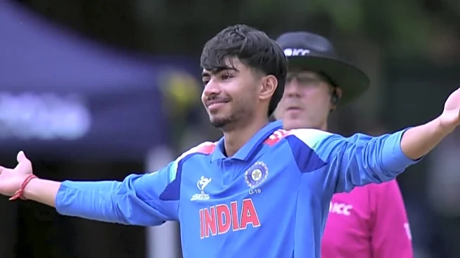 Vihaan Malhotra's 4-Fer Helps India Pip Bangladesh By 18 Runs Via DLS Method In U19 World Cup