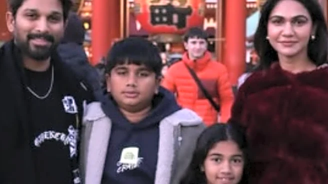 Allu Arjun’s Family Moment With Wife Sneha Reddy And Kids From Japan Goes Viral