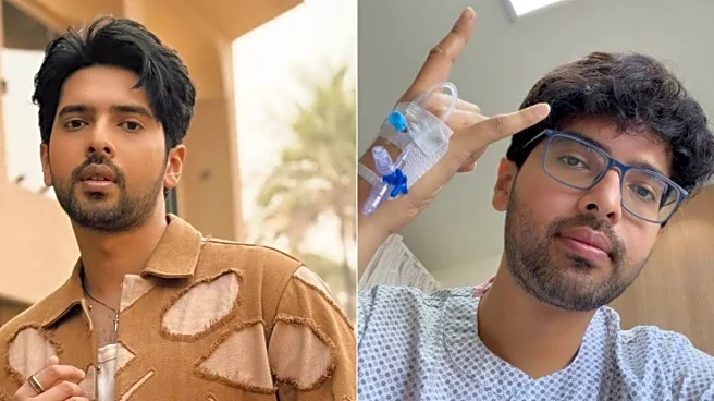 Armaan Malik Drops Pic From Hospital, Shares Health Update: 'Last Few Days Have Not Been Fun'
