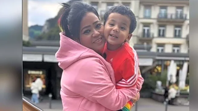 ‘He Runs Leaving His Cartoons’: Bharti Singh Reveals Gola’s Sweet Bond With Baby Brother Kaju