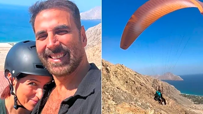 Akshay Kumar & Twinkle Khanna Go Paragliding; Here's 6 Spots In India To Experience It