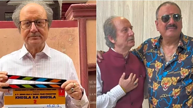 Anupam Kher Announces Schedule Wrap Of Khosla Ka Ghosla 2: ‘An Epic Sequel To OG Cult Classic’