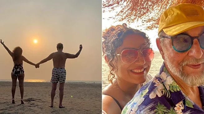 Kabir Bedi Celebrates His 80th Birthday, And 10th Wedding Anniversary With Parveen Dusanj In Goa | PICS